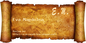 Eva Magdolna névjegykártya